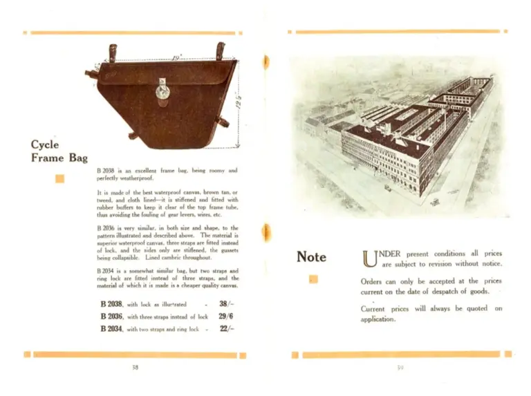 Brooks 1920 Catalog — The Brooks Book, the 34th Annual — page 6 of 7