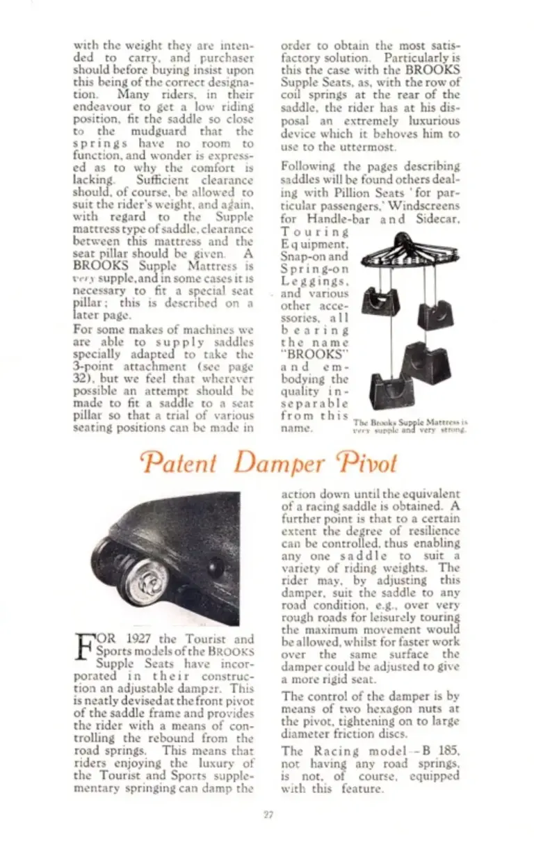 Brooks 1927 Catalog — The Brooks Book — page 7 of 9