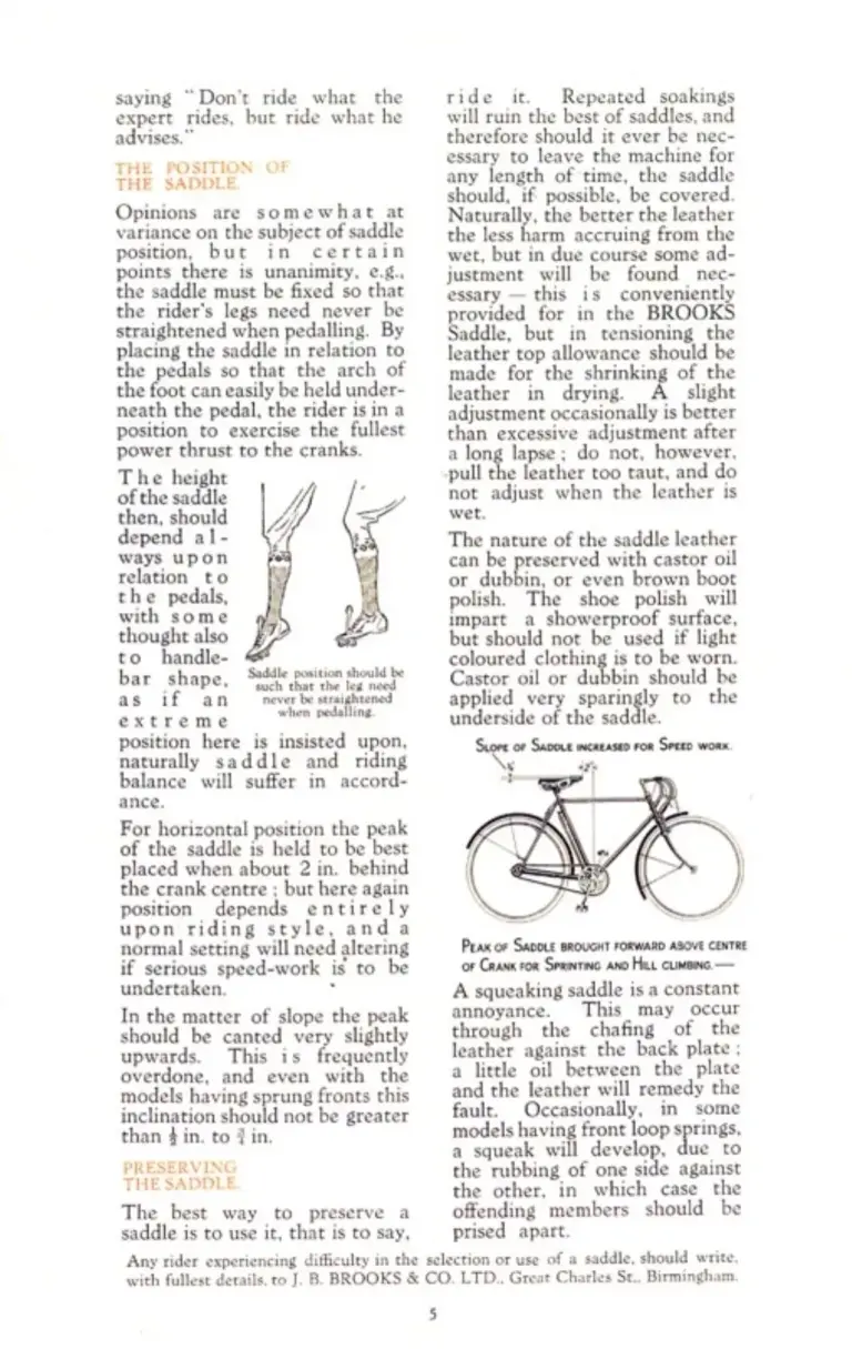 Brooks 1927 Catalog — The Brooks Book — page 4 of 9
