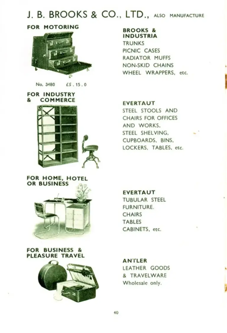 Brooks 1934 Catalog — The Brooks Book (List No. 190) — page 9 of 9