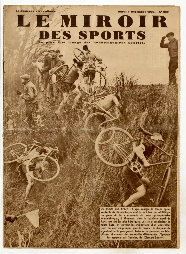 Le Miroir des Sports 3 December 1935 Cover — The Cross Marcel-Hoyau at Gonesse — page 1 of 1