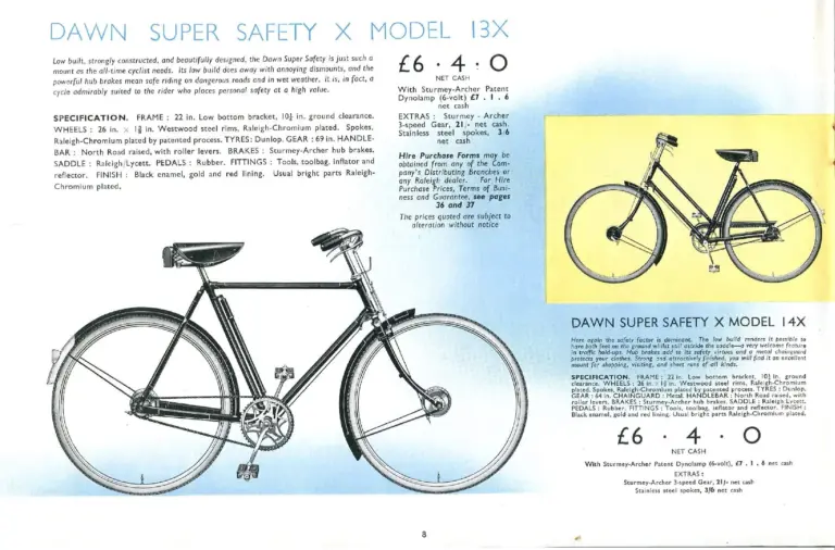 Raleigh 1938 Catalog — The All-Steel Bicycle and Its Production — page 10 of 40