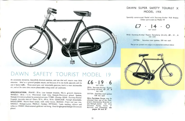 Raleigh 1938 Catalog — The All-Steel Bicycle and Its Production — page 13 of 40