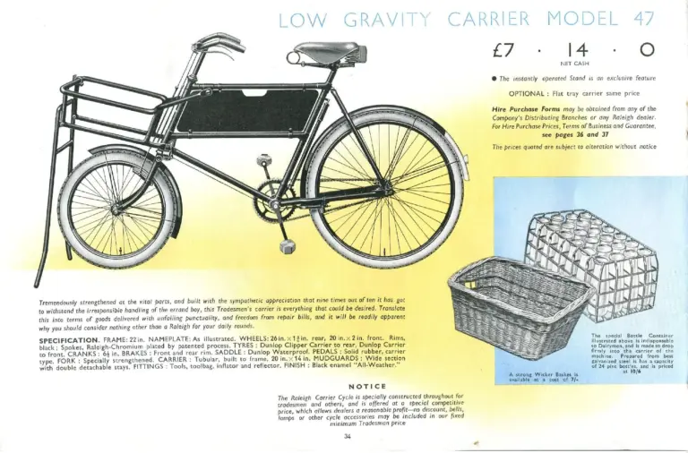 Raleigh 1938 Catalog — The All-Steel Bicycle and Its Production — page 36 of 40
