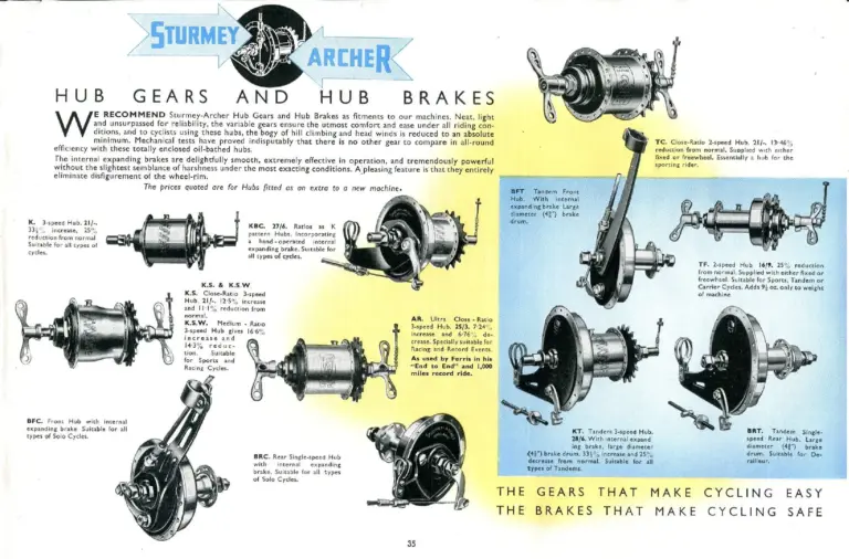 Raleigh 1938 Catalog — The All-Steel Bicycle and Its Production — page 37 of 40