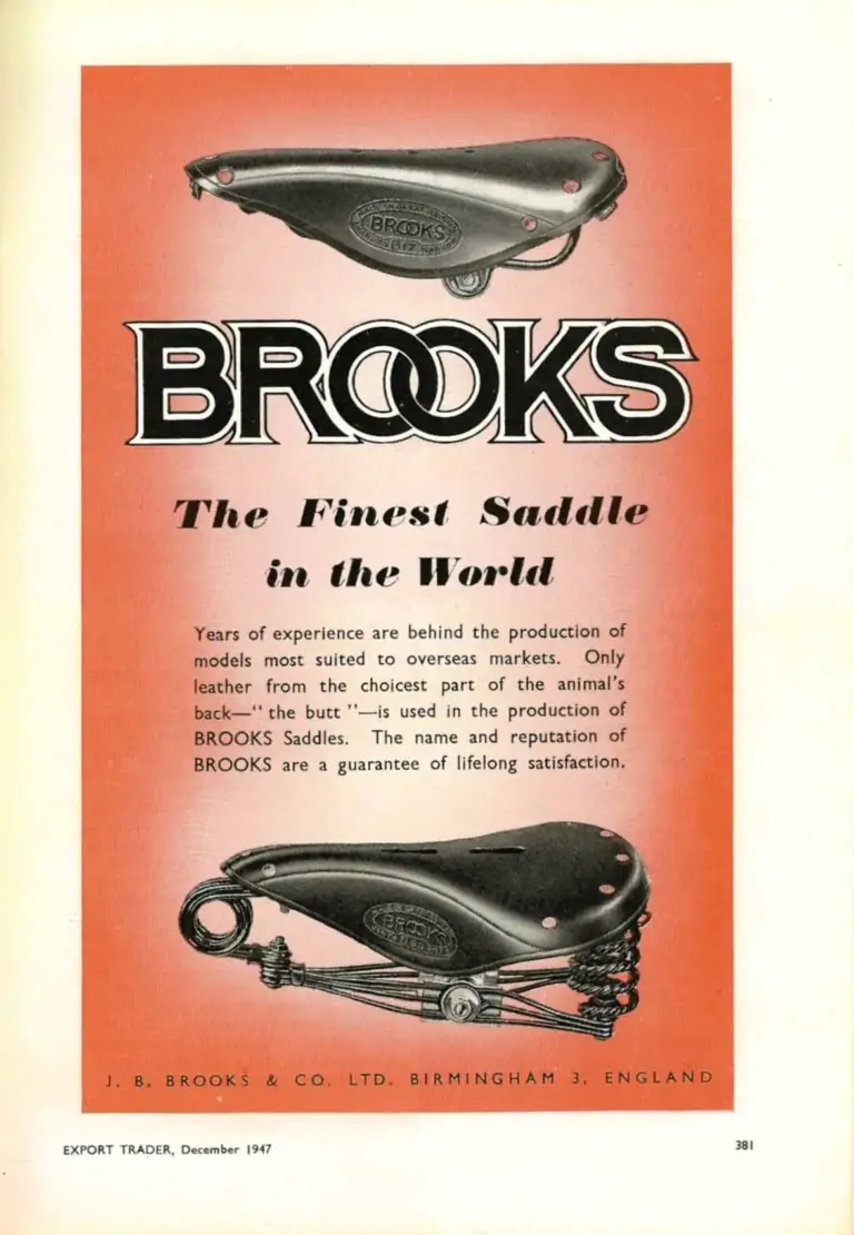 Brooks 1947 Advertisement — The Name Everyone Looks For (Export Trader) — page 2 of 2