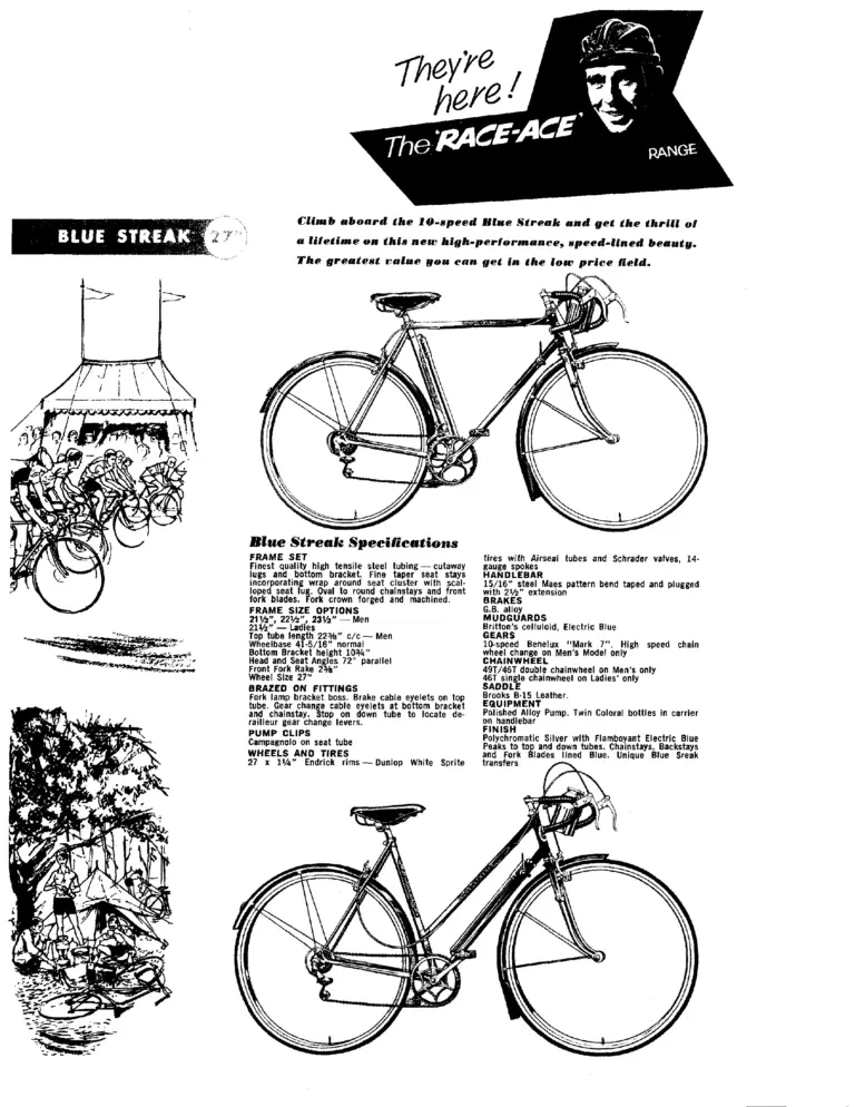 Raleigh 1962 Catalog — Raleigh Goes Places (United States) — page 5 of 6