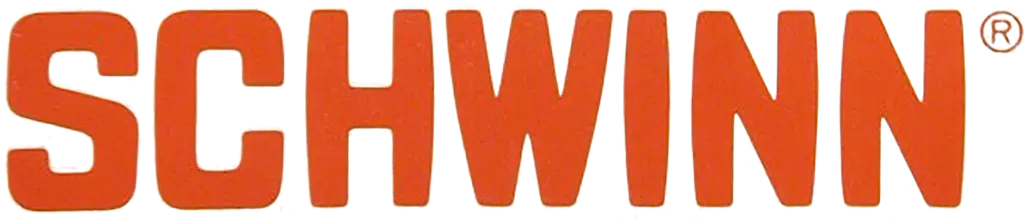 The Schwinn wordmark in bold orange-red block capitals, as printed on the 1978 catalog cover
