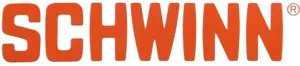 The Schwinn wordmark in bold orange-red block capitals with a registered trademark symbol, as printed on the 1978 catalog cover