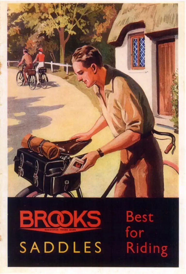 Brooks c.1935 Advertisement — Saddles, Best for Riding — page 1 of 1