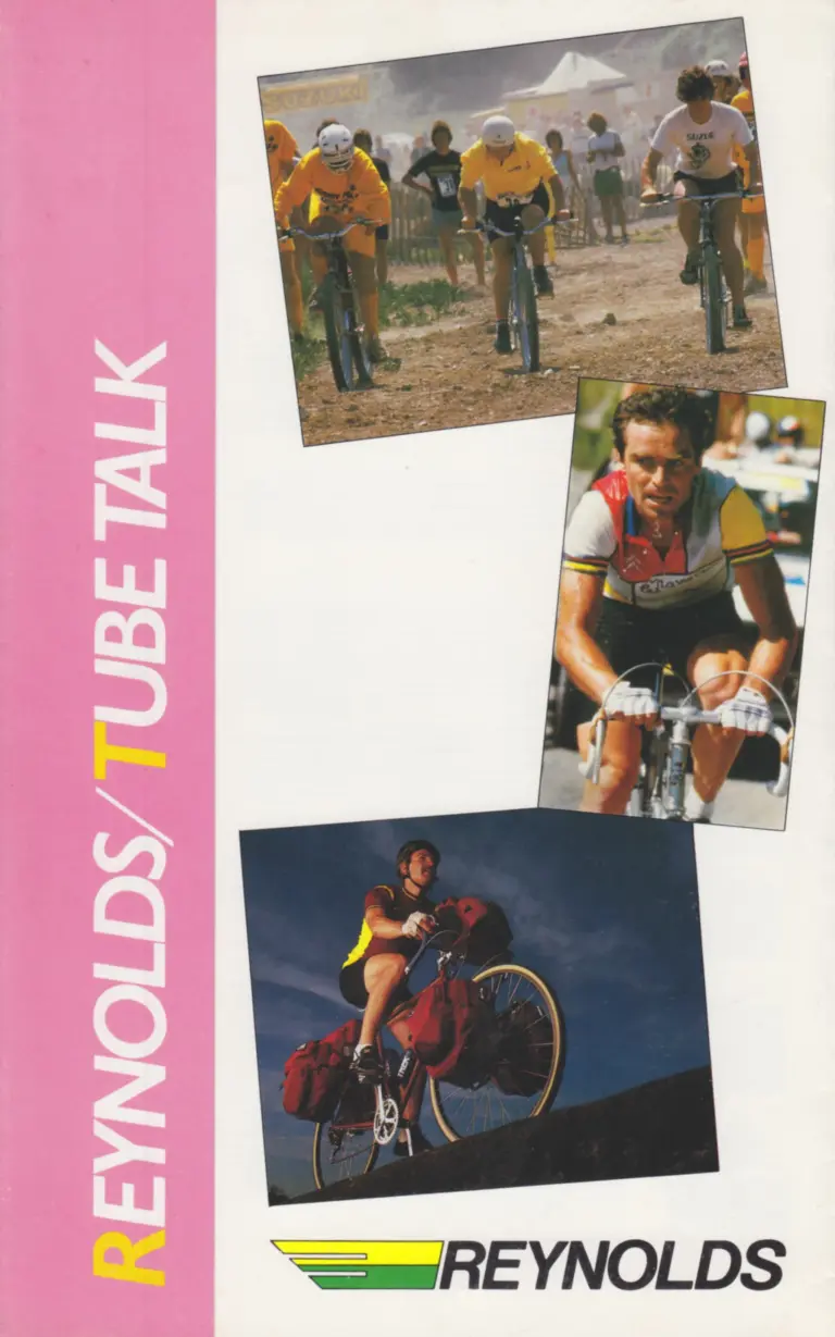 Reynolds c.1987 Tube Talk — What Each Set Is For, With Set Weights and the Respray Marks — page 1 of 4