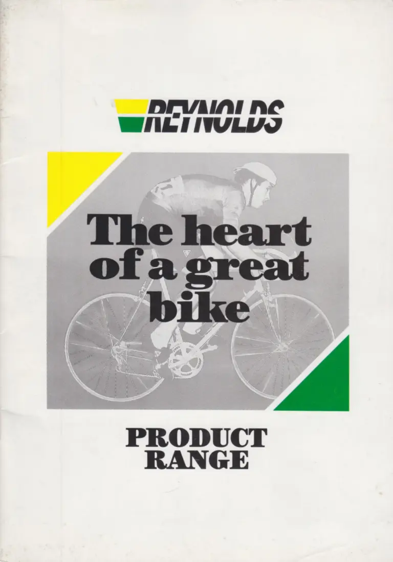 Reynolds 1988 Product Range — Every Tube Set by Part Number, With Brazing Temperatures — page 1 of 12