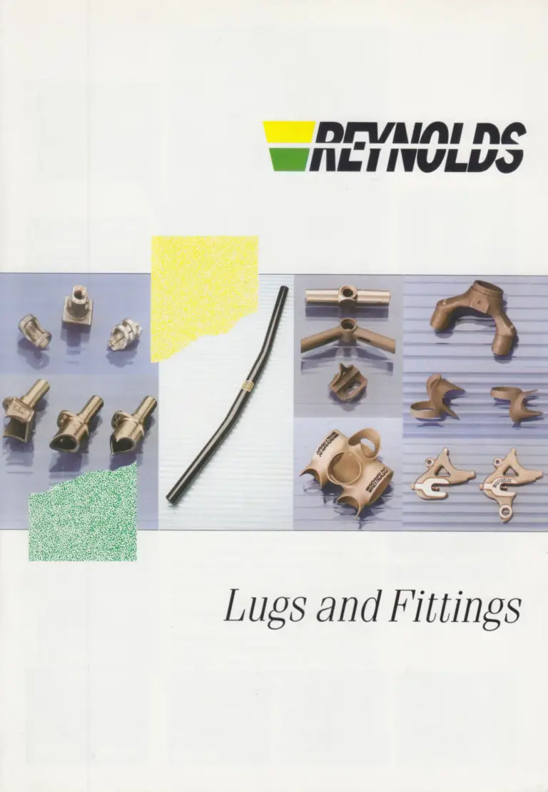 Reynolds c.1990 Lugs and Fittings — The All-Reynolds Frame, Part by Part — page 1 of 4