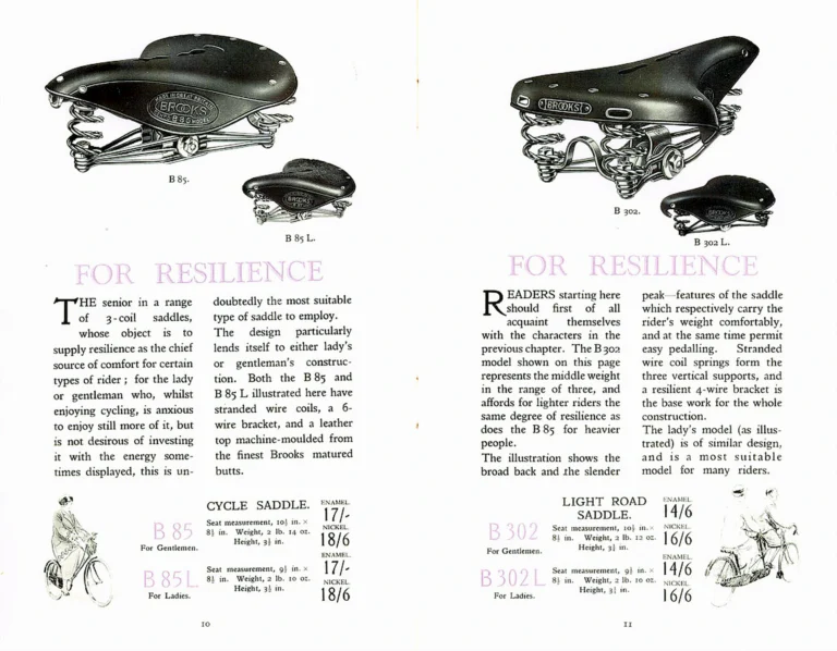 Brooks 1926 Catalog — The Brooks Book of Saddles and Equipment — page 7 of 25