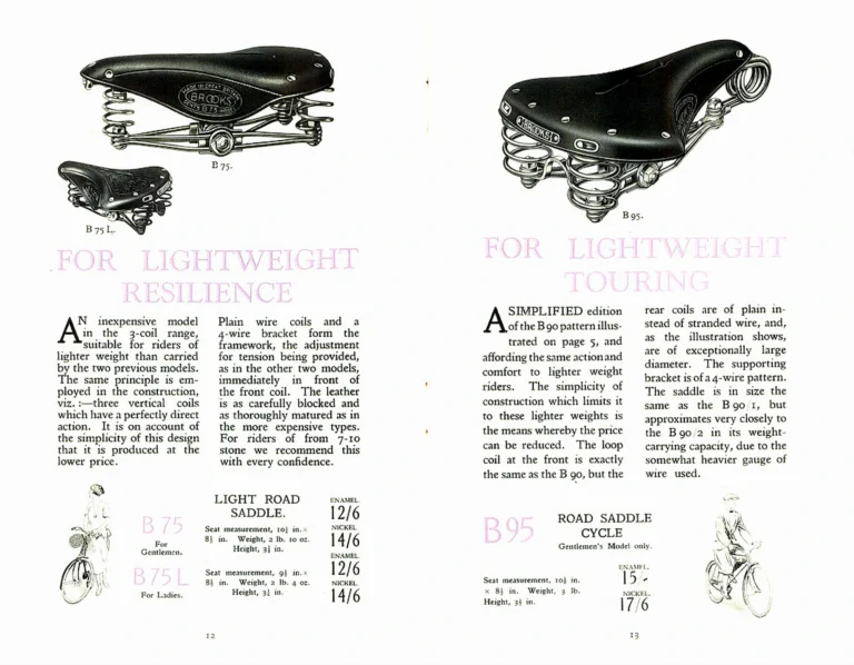 Brooks 1926 Catalog — The Brooks Book of Saddles and Equipment — page 8 of 25