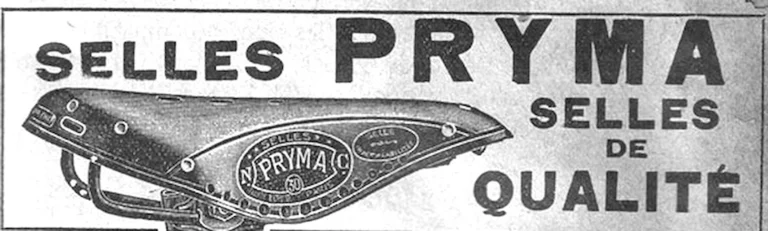 Pryma 1938 Advertisement — Quality Saddles — page 1 of 1