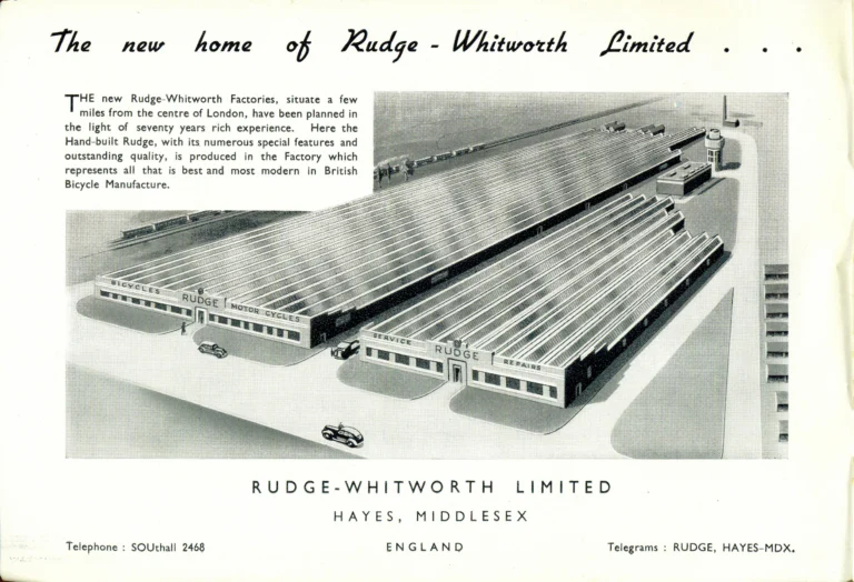 Rudge 1939 Catalog — For Seventy Years Supreme: The True-Poise Range, Export Edition — page 2 of 44