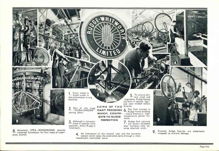 Rudge 1939 Catalog — For Seventy Years Supreme: The True-Poise Range, Export Edition — page 3 of 44