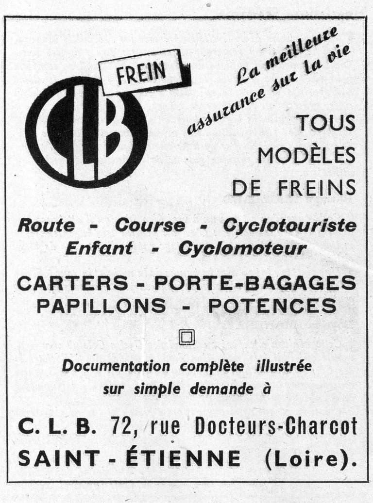 CLB 1950 Advertisement — Every Model of Brake, the Best Life Insurance — page 1 of 1