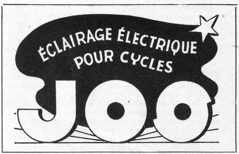 JOO 1950 Advertisement — Electric Lighting for Cycles — page 1 of 1