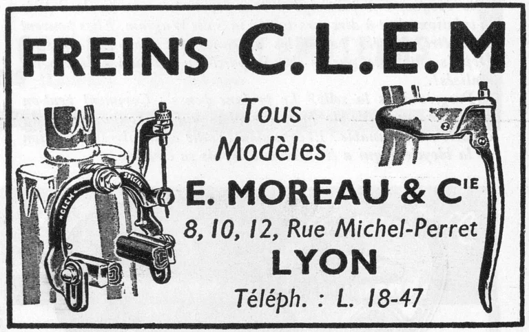 CLEM 1951 Advertisement — C.L.E.M. Brakes, Every Model — page 1 of 1