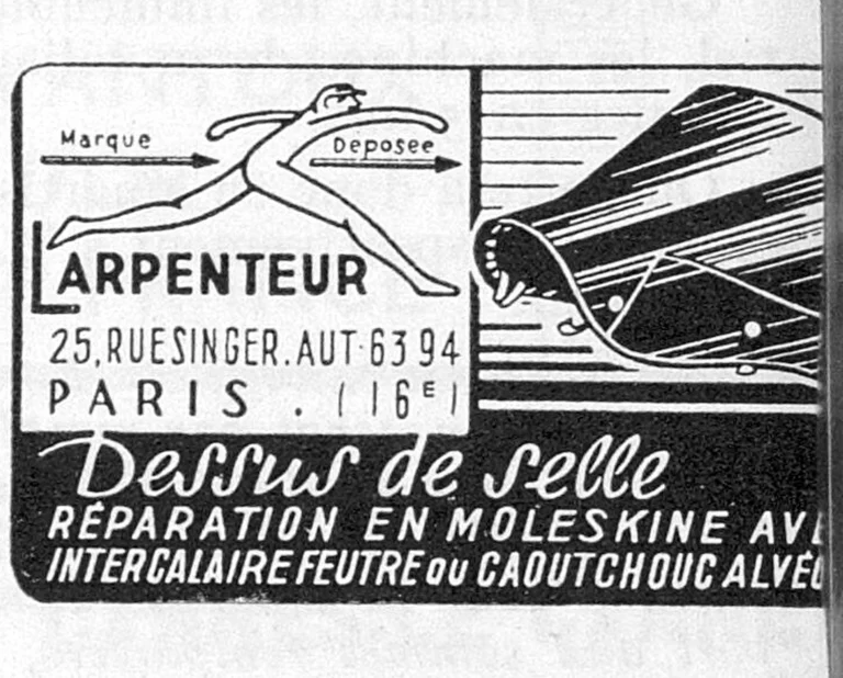 Larpenteur 1951 Advertisement — Moleskin Saddle Covers — page 1 of 1