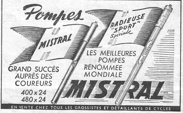 Dunois 1952 Advertisement — Mistral and Radieuse Sport Pumps — page 1 of 1