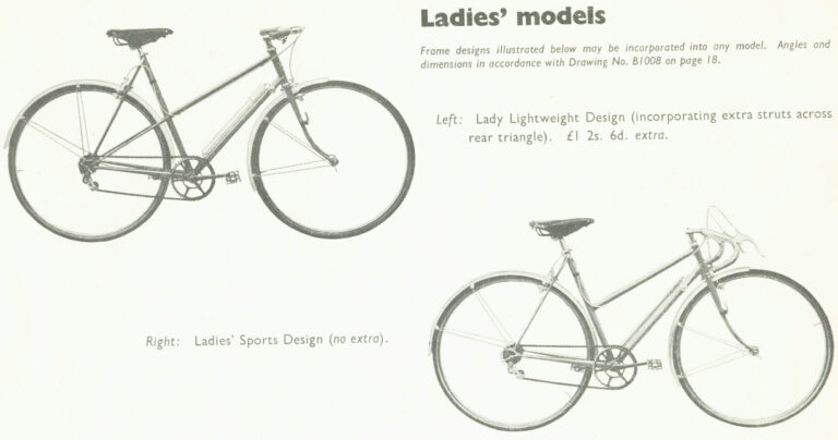 Claud Butler 1953 Catalog — The Silver Jubilee Year, with the Coronation, Jubilee and A/C 53 Models — page 16 of 20