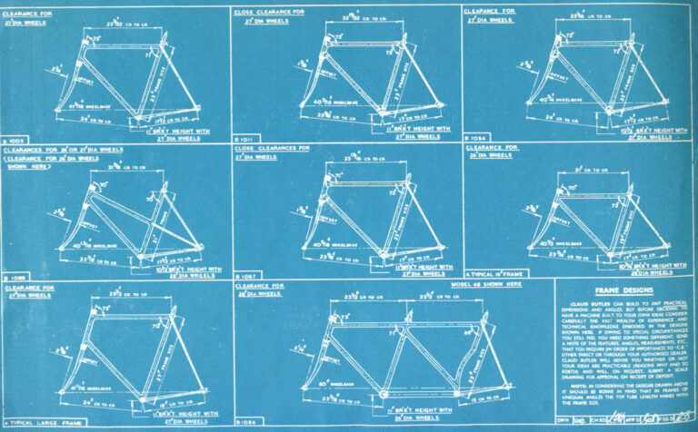 Claud Butler 1953 Catalog — The Silver Jubilee Year, with the Coronation, Jubilee and A/C 53 Models — page 18 of 20