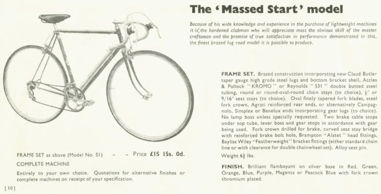 Claud Butler 1954 Catalog — The Coronation, Jubilee and Competitor, from the New Allrounder to the Ultra-Shortbase Tandem — page 9 of 18