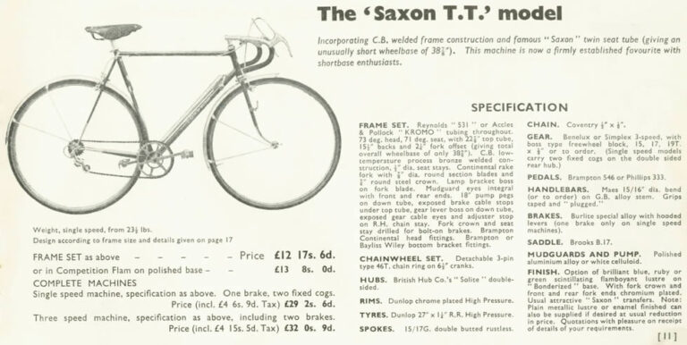 Claud Butler 1954 Catalog — The Coronation, Jubilee and Competitor, from the New Allrounder to the Ultra-Shortbase Tandem — page 10 of 18