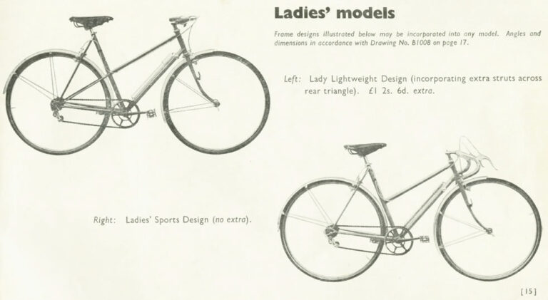 Claud Butler 1954 Catalog — The Coronation, Jubilee and Competitor, from the New Allrounder to the Ultra-Shortbase Tandem — page 14 of 18