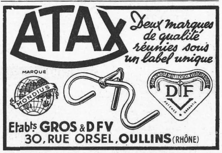 Atax 1955 Advertisement — Two Quality Marks under One Label — page 1 of 1