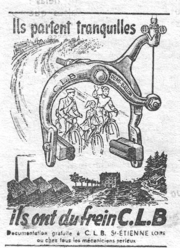 CLB 1957 Advertisement — They Ride Off Without a Care — page 1 of 1
