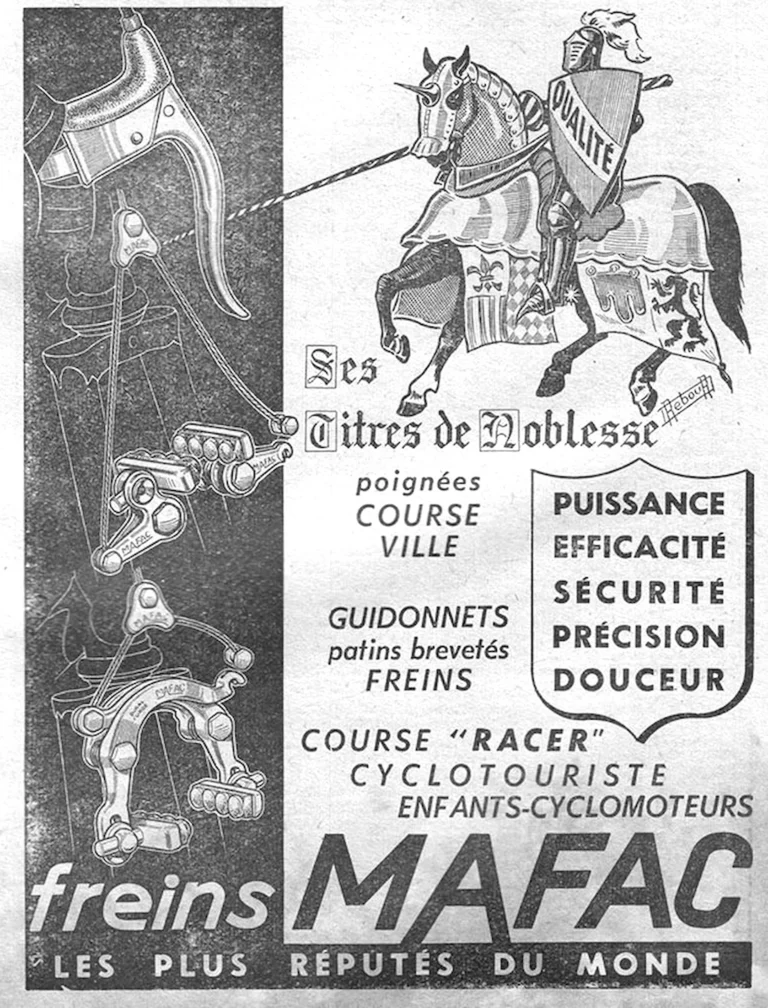 Mafac 1957 Advertisement — Les Titres de Noblesse — page 1 of 1