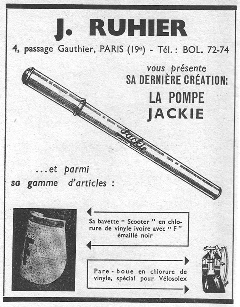 Ruhier 1957 Advertisement — The Jackie Pump — page 1 of 1