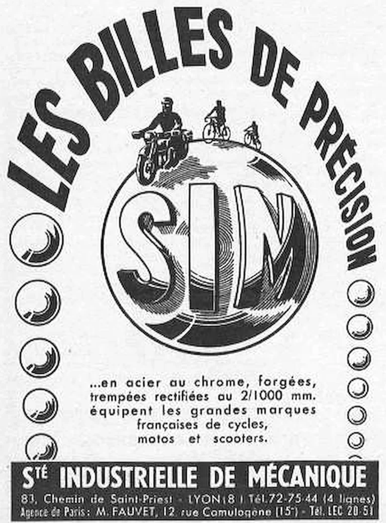 SIM January 1964 Advertisement — Precision Balls — page 1 of 1
