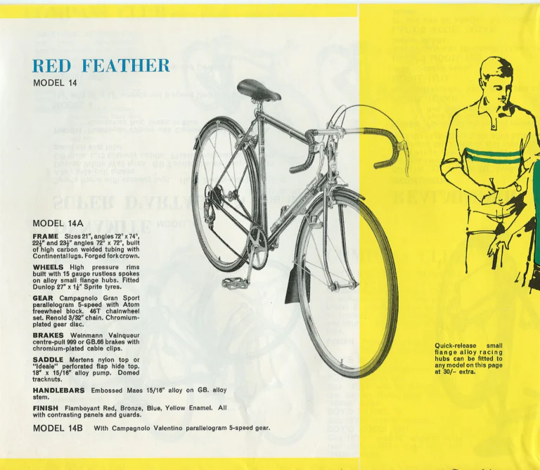 Dawes Catalog of about 1964 — Get Your Pleasure out of Dawes: the Concorde, Red Feather, Galaxy, Debonair, Realmrider, Compass Club and the Kingpin — page 3 of 15