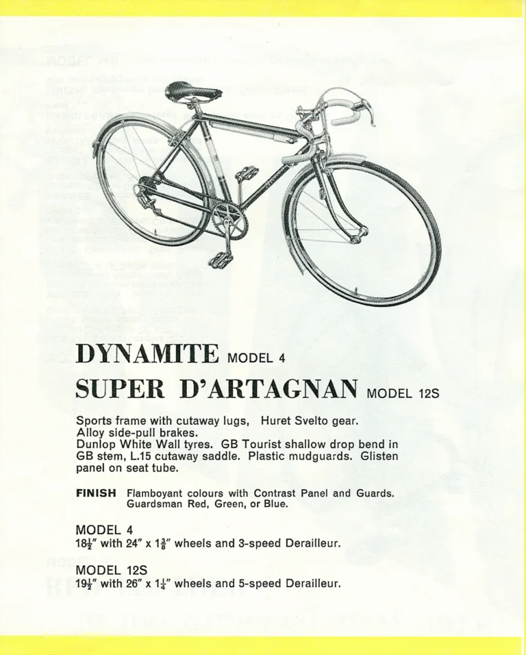 Dawes Catalog of about 1964 — Get Your Pleasure out of Dawes: the Concorde, Red Feather, Galaxy, Debonair, Realmrider, Compass Club and the Kingpin — page 8 of 15