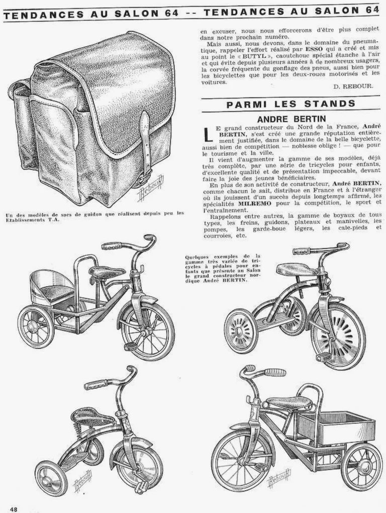 Les principales nouveautés au Salon 1964 — Le Cycle, October 1964, by Daniel Rebour — page 14 of 15