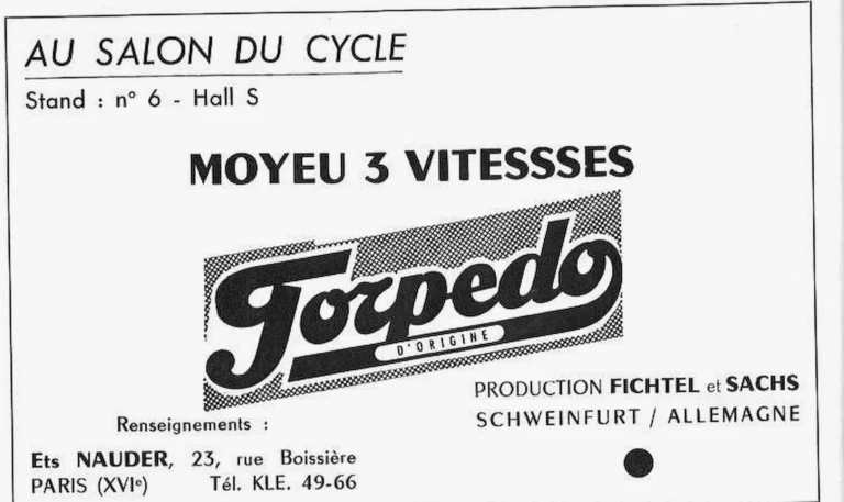 Torpedo 1964 Advertisement — The Three-Speed Hub — page 1 of 1