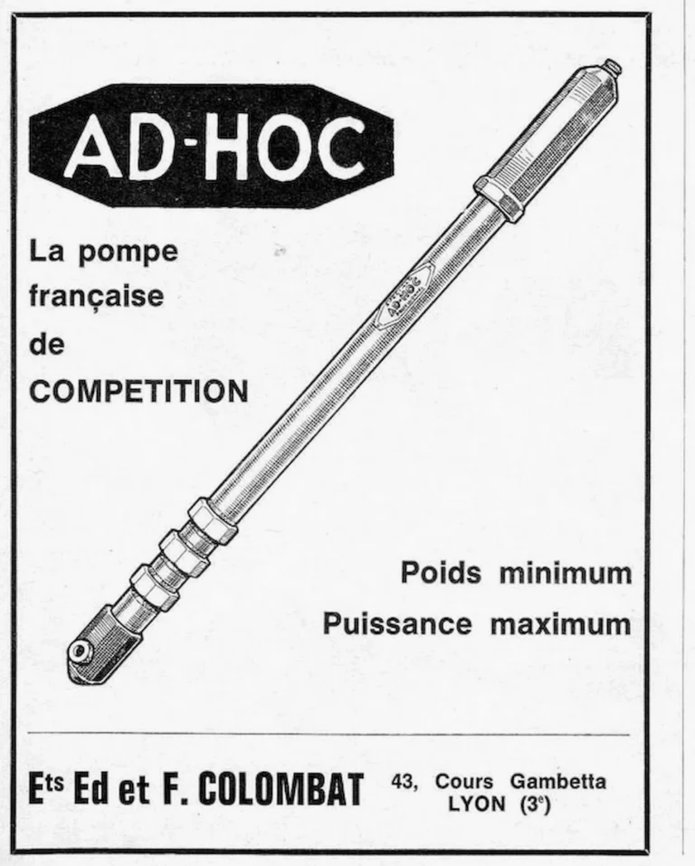 Ad-Hoc 1966 Advertisement — The French Racing Pump — page 1 of 1