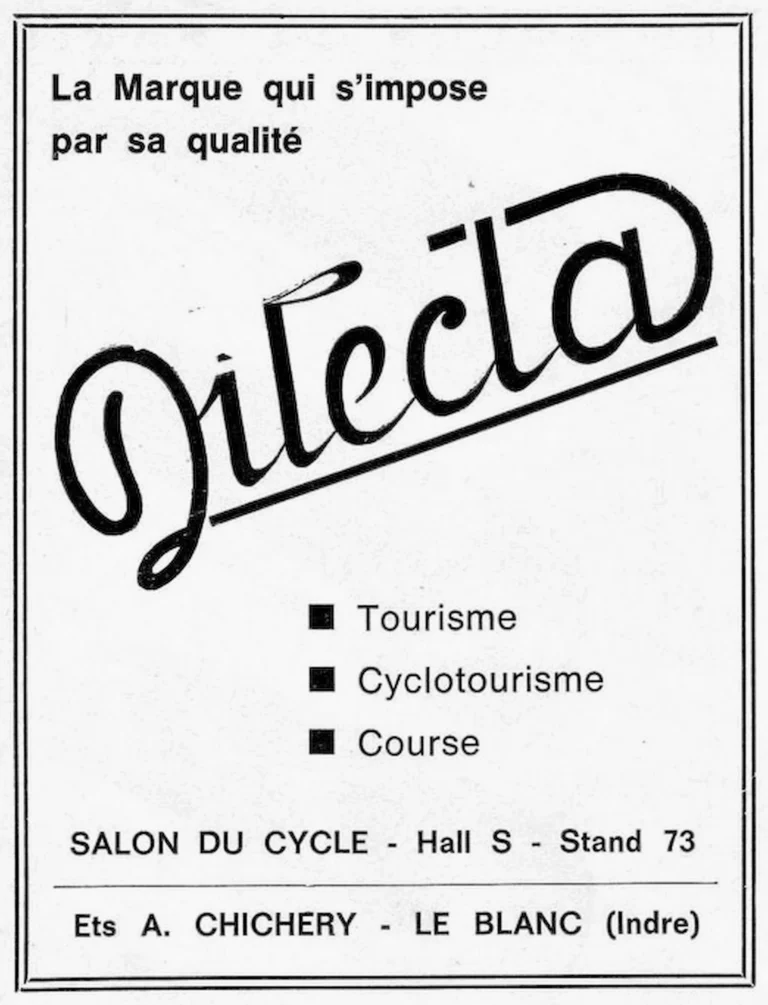 Dilecta 1966 Advertisement — Touring, Cyclotouring and Racing — page 1 of 1