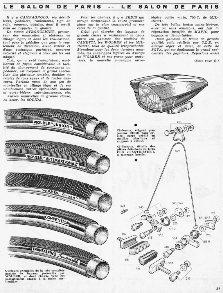 Le Salon de Paris 1966 — Le Cycle, October 1966, by Daniel Rebour — page 6 of 11