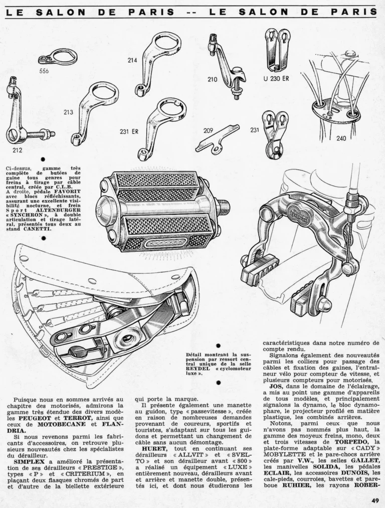 Le Salon de Paris 1966 — Le Cycle, October 1966, by Daniel Rebour — page 10 of 11