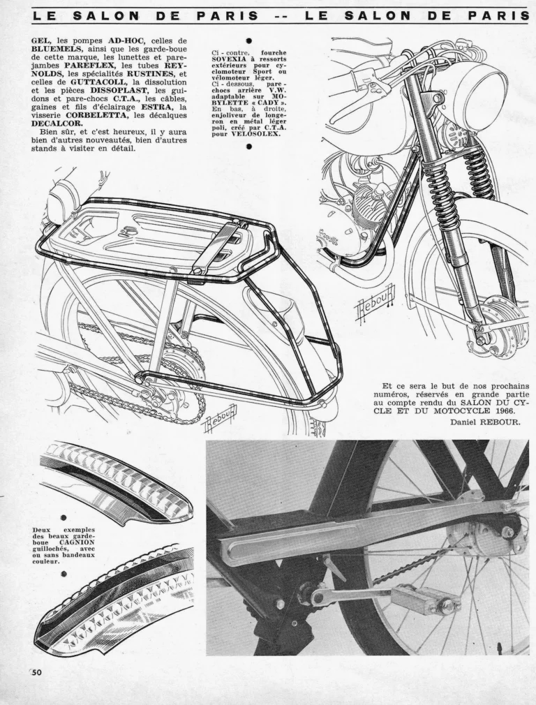 Le Salon de Paris 1966 — Le Cycle, October 1966, by Daniel Rebour — page 11 of 11
