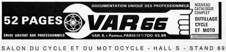 VAR 1966 Advertisement — The 52-Page VAR 66 Catalog — page 1 of 1