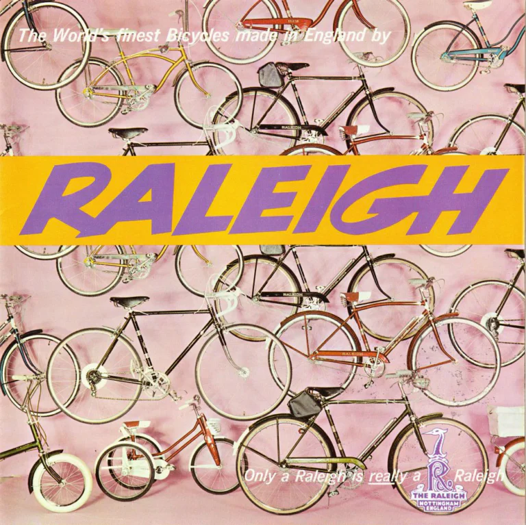 Raleigh 1967 Catalog — The World's Finest Bicycles Made in England (United States) — page 1 of 8