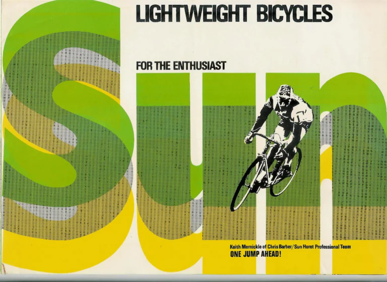 Sun 1970 Catalog — Lightweight Bicycles for the Enthusiast: the Sunmist, Snipe, Chris Barber Ten, Cresta and Mass Start Professional — page 1 of 5