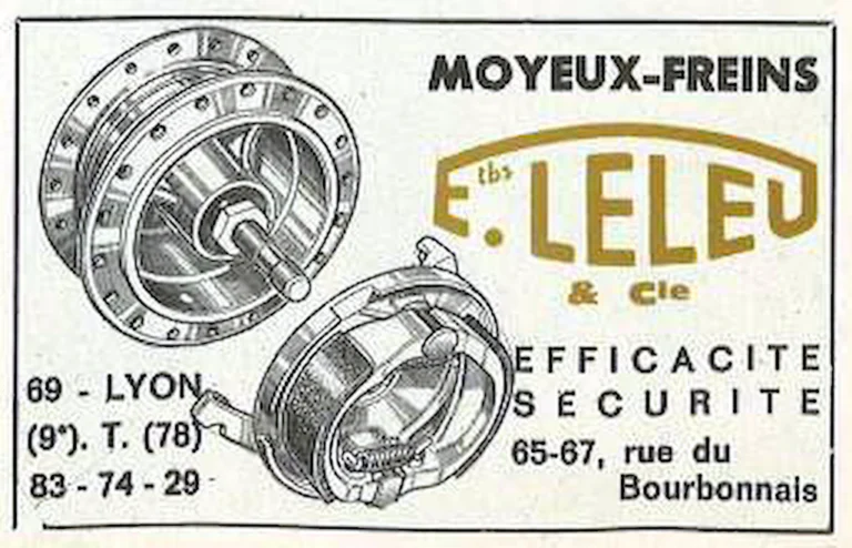 Leleu 1971 Advertisement — Hub Brakes — page 1 of 1
